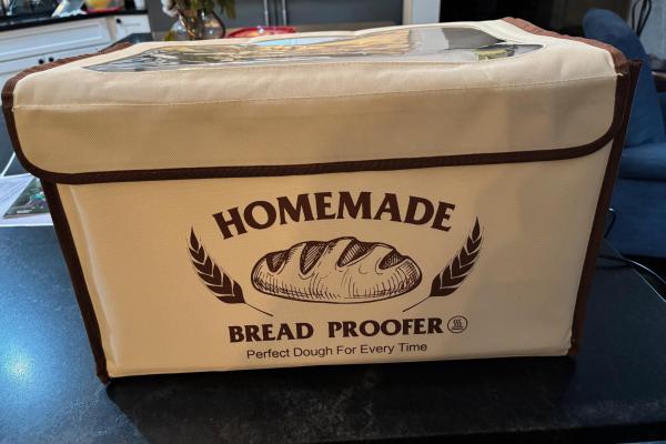 Front view of the proofer.