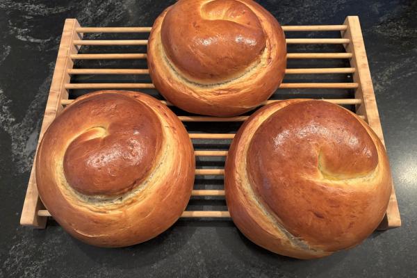 Sweet Vanilla Challah 