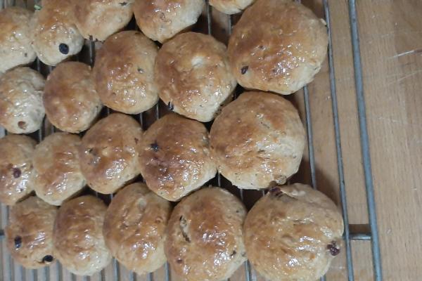 Fruit buns,  what is the best way , to keep a 4-6 weeks shelf life,  recipe