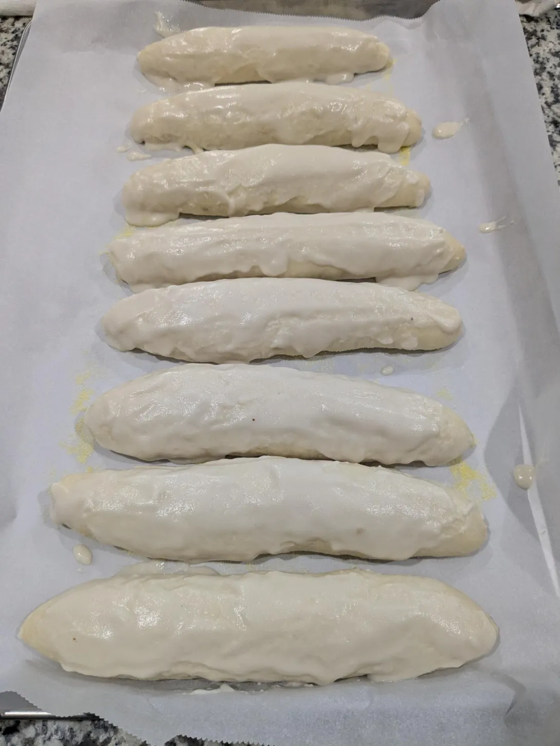 Crusty hero rolls