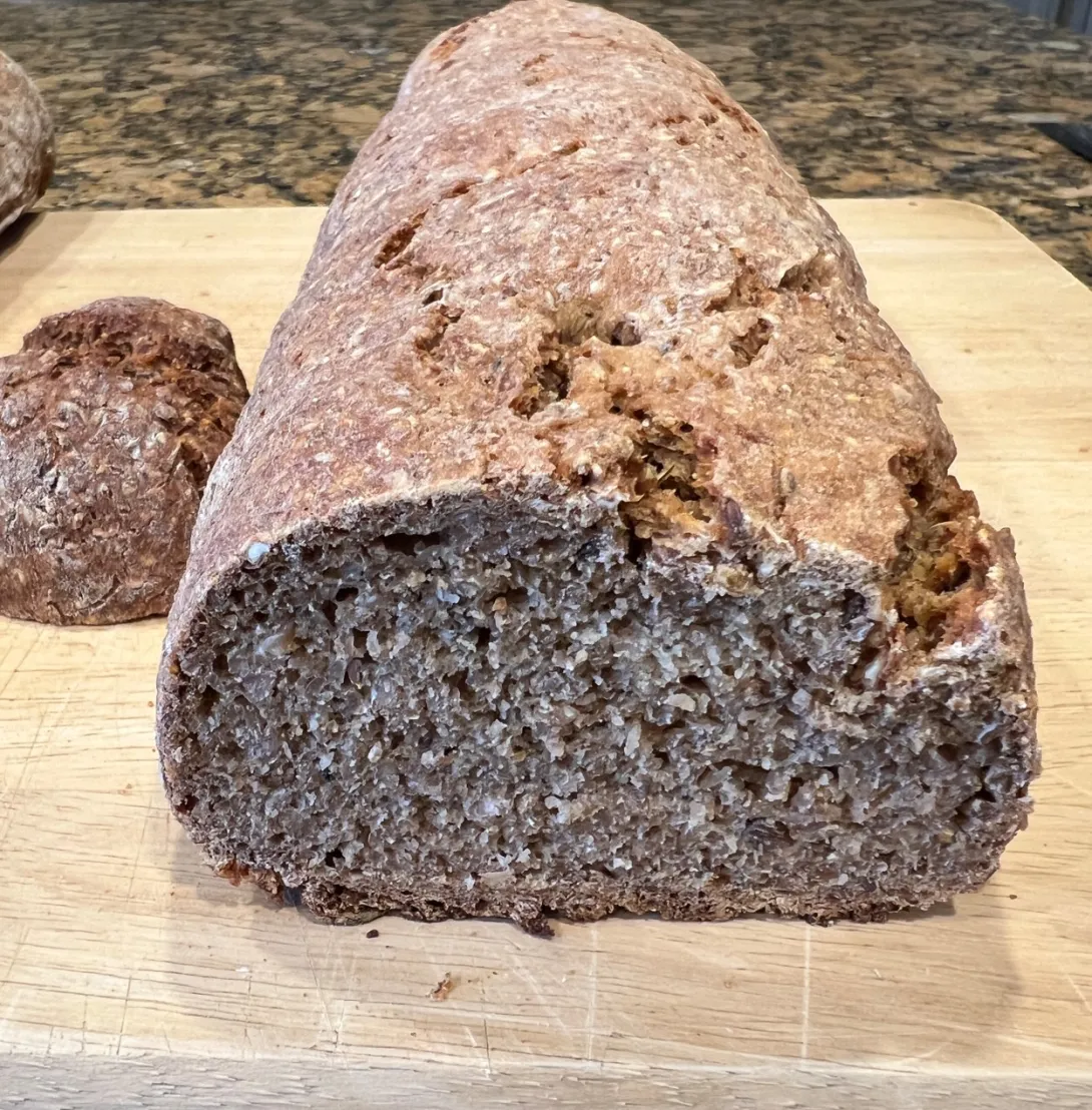 crumb photo for Sweet Sour Rye Bread - Saldskaba Maize (Latvia)