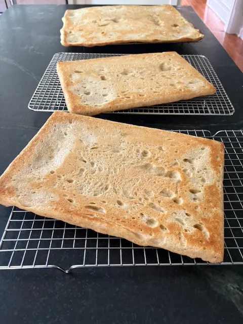 Backside crust