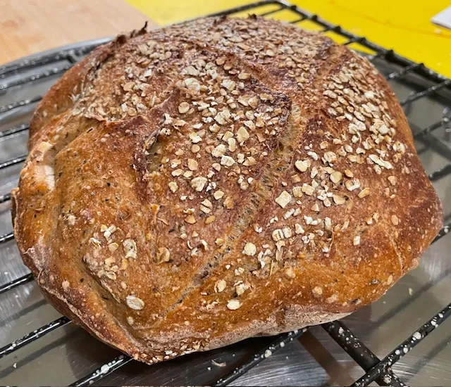 a sourdough boule