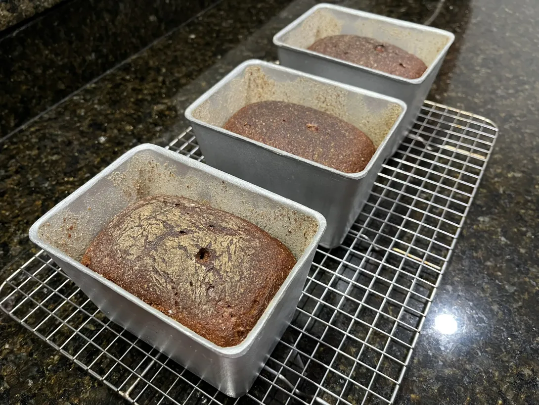 Litovsky Rye Bread in L11 pans