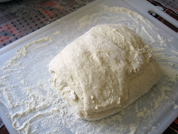 folded dough