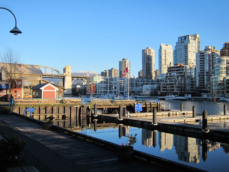 Vancouver from Granville Island